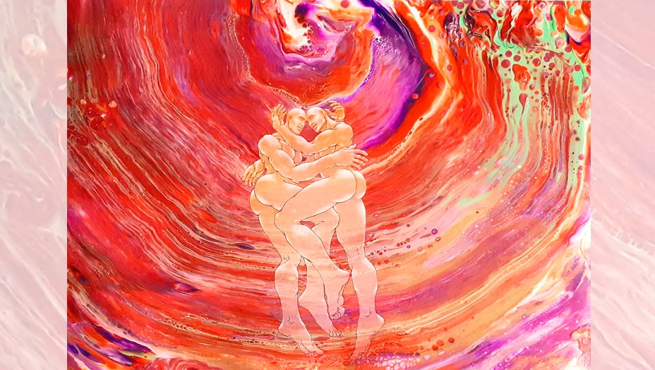 L'Espace de l'Amour - peinture par Victor de France